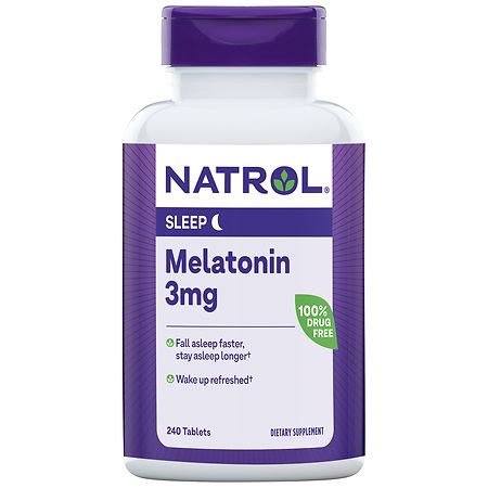 Natrol Melatonin 3mg, Sleep Support, Tablets