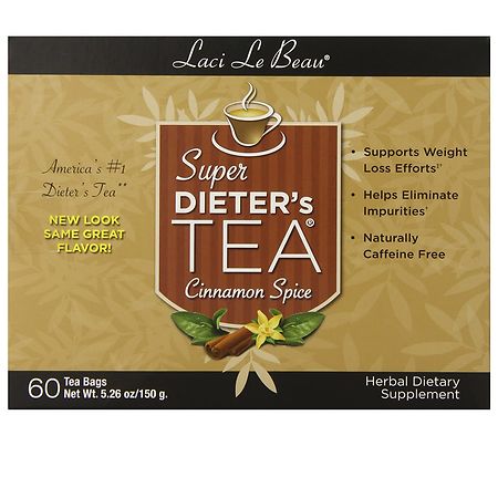 Laci Le Beau Super Dieter's Tea Bags Cinnamon Spice