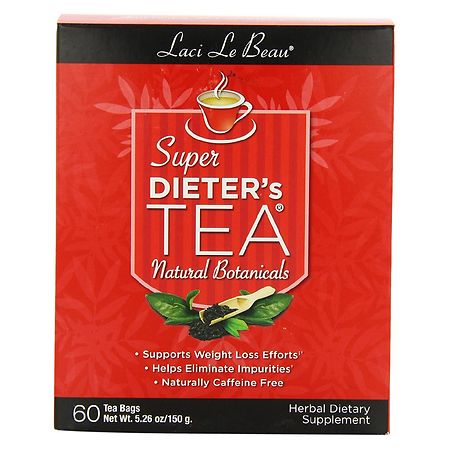 Laci Le Beau Super Dieter's Natural Botanicals Tea Bags Original