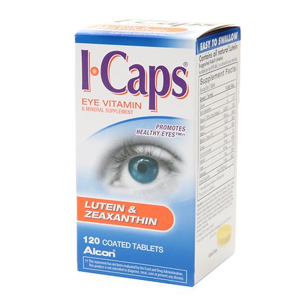 ICaps Eye Vitamin & Mineral Supplement Tablets