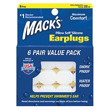 Buy 1 Pair Earplugs Waterproof Soft Texture Earplugs Silicone