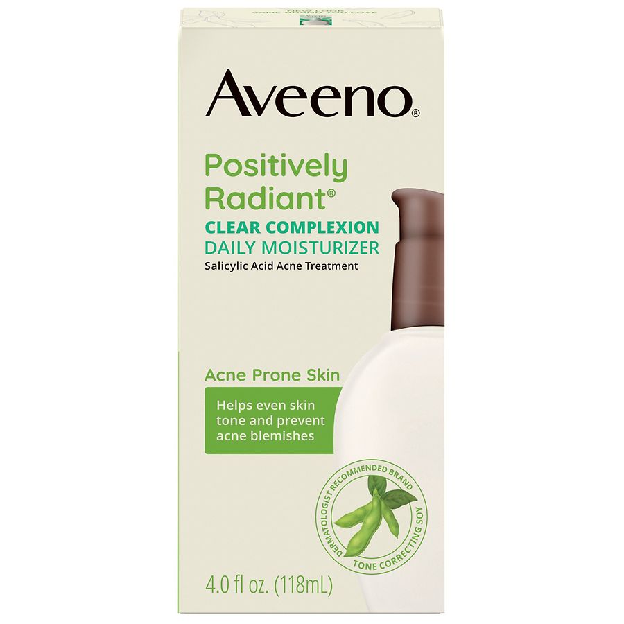 Aveeno Clear Complexion Acne-Fighting Moisturizer With Soy
