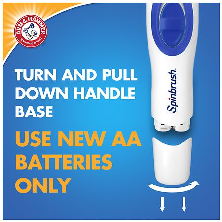 Arm & Hammer EZ Clean 360 Degree Dental Tool with Toothpaste - Small