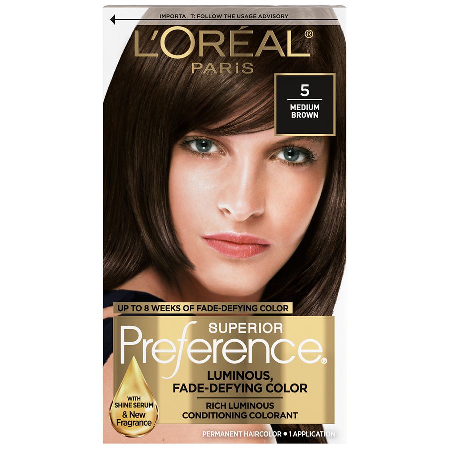 L'Oreal Paris Superior Preference Fade-Defying + Shine Permanent Hair ...