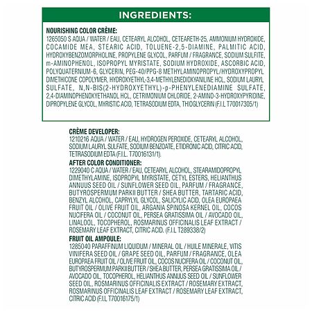 Garnier Nutrisse Nourishing Hair Color Creme, 10 Black (Licorice)
