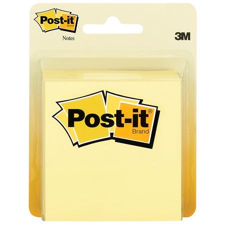 Post-it 3" x 3" Notes Canary Yellow