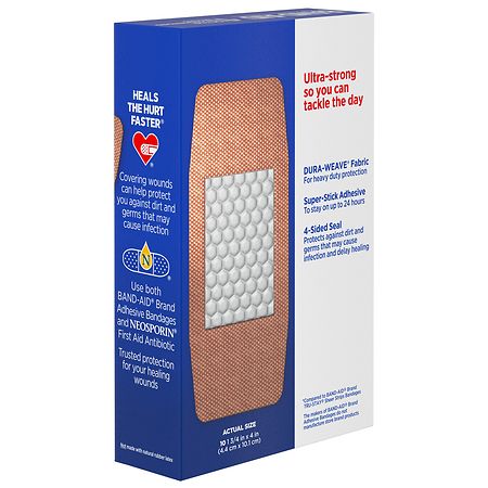 Band-Aid Brand Tough Strips Adhesive Bandages, 69 ct - Fry's Food Stores