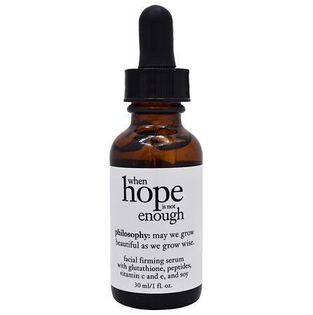 philosophy When Hope Is Not Enough Face Serum