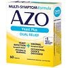 AZO Yeast Plus Dual Relief, Homeopathic, Tablets-1