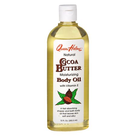 Queen Helene Natural Moisturizing Cocoa Butter Bath and Shower Body Oil