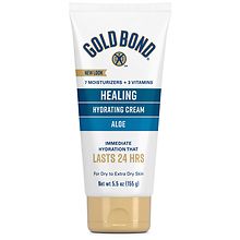 Gold Bond Healing Hydrating Cream, With Aloe Aloe | Walgreens