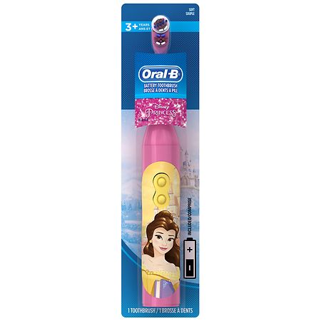 Oral-B Kids Battery Power Toothbrush featuring Disney Princess Characters