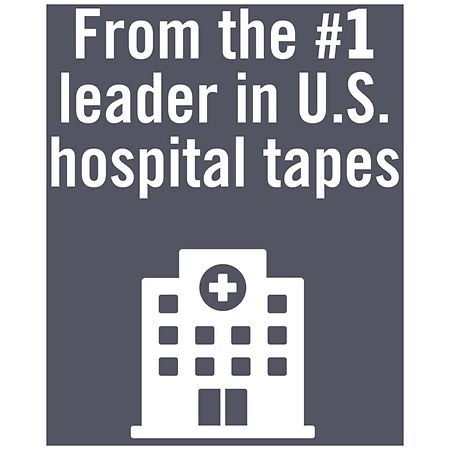  Nexcare Gentle Paper Carded First Aid Tape in x 360 in From the  #1 Leader in U.S. Hospital Tapes, 1 Count : Health & Household