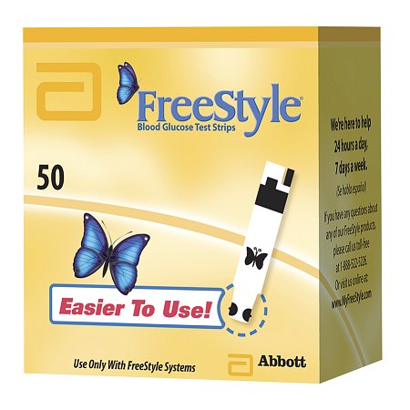 FreeStyle Test Strips (Monitor Sold Separately)