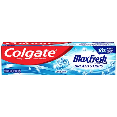 Colgate Toothpaste with Mini Breath Strips Mint