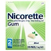 Nicorette Nicotine Gum to Stop Smoking, 2mg Mint-0