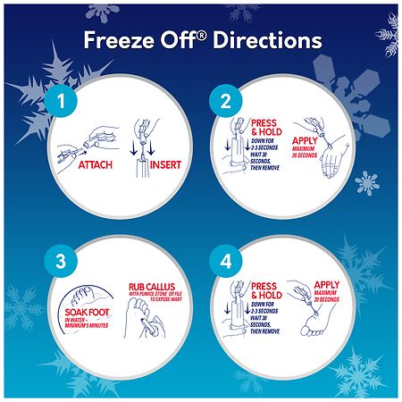 Compound W Freeze Off Wart Removal