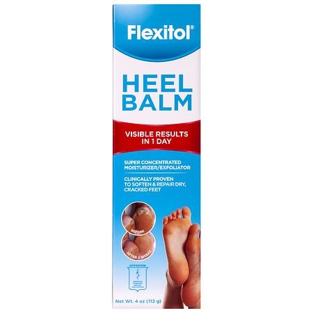 Flexitol Heel Balm, Rich Moisturizing & Exfoliating Foot Cream