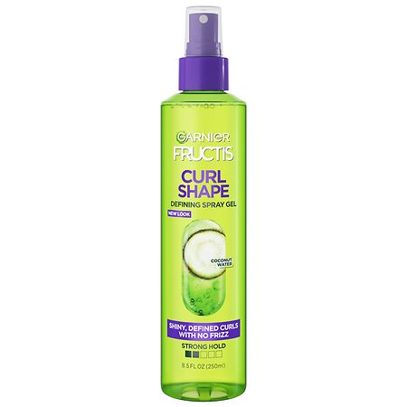 Garnier Fructis Style Curl Shape Defining Spray Gel with Coconut Water, For Curly Hair