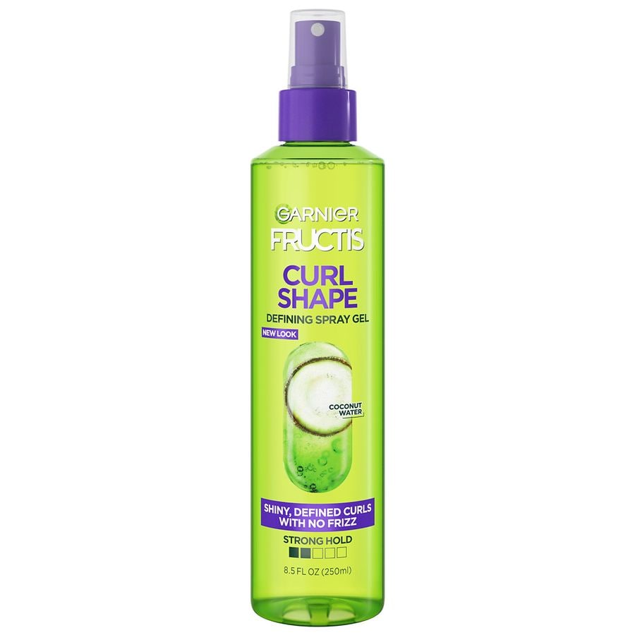 Garnier Fructis Style Curl Shape Defining Spray Gel with Coconut Water, For Curly Hair